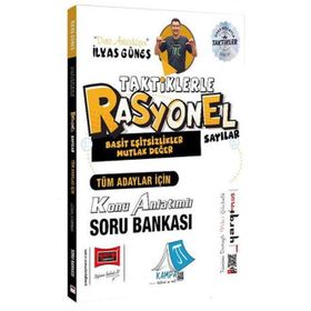 Yargı Yayınları 2026 Tüm Adaylar İçin Taktiklerle Rasyonel Sayılar Konu Anlatımlı Soru Bankası