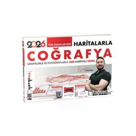 Yargı Yayınları 2026 Tüm Sınavlar İçin Haritalarla Coğrafya Grafiklerle ve Fotoğraflarla 400 Haritalı Soru