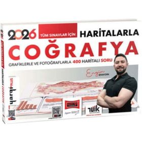 Yargı Yayınları 2026 Tüm Sınavlar İçin Haritalarla Coğrafya Grafiklerle ve Fotoğraflarla 400 Haritalı Soru