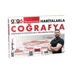 Yargı Yayınları 2026 Tüm Sınavlar İçin Haritalarla Coğrafya Grafiklerle ve Fotoğraflarla 400 Haritalı Soru