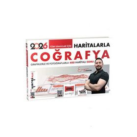 Yargı Yayınları 2026 Tüm Sınavlar İçin Haritalarla Coğrafya Grafiklerle ve Fotoğraflarla 400 Haritalı Soru