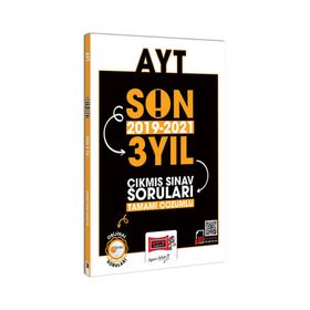 Yargı Yayınları Ayt Son 3 Yıl 2019 2021 Tamamı Çözümlü Çıkmış Sorular