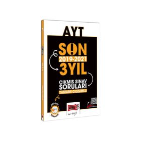 Yargı Yayınları Ayt Son 3 Yıl 2019 2021 Tamamı Çözümlü Çıkmış Sorular
