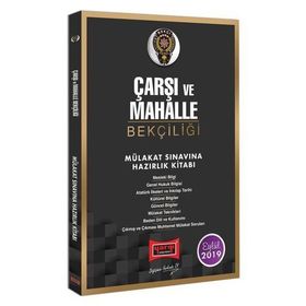 Yargı Yayınları Çarşı ve Mahalle Bekçiliği Mülakat Sınavına Hazırlık Kitabı