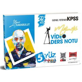Yargı Yayınları İlker Karabulut 2023 KPSS 5 Yüz Matematik Video Ders Notları