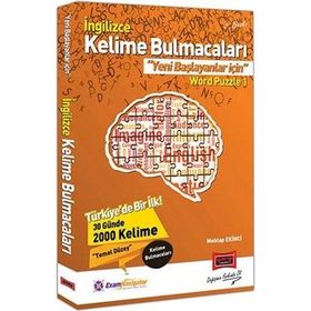 Yargı Yayınları İngilizce Kelime Bulmacaları Yeni Başlayanlar İçin Word Puzzle 1