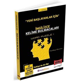 Yargı Yayınları İngilizce Kelime Bulmacaları Yeni Başlayanlar İçin Word Puzzle 1