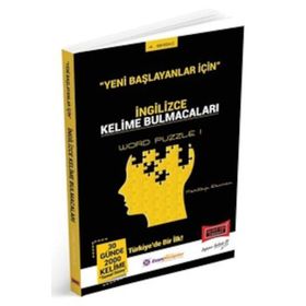 Yargı Yayınları İngilizce Kelime Bulmacaları Yeni Başlayanlar İçin Word Puzzle 1