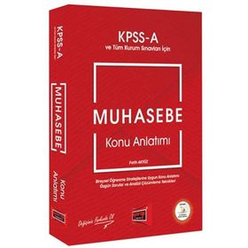 Yargı Yayınları KPSS A Grubu Muhasebe Konu Anlatımı
