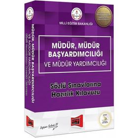 Yargı Yayınları MEB Müdür Müdür Başyardımcılığı ve Müdür Yardımcılığı Sözlü Sınavlarına Hazırlık Kılavuzu