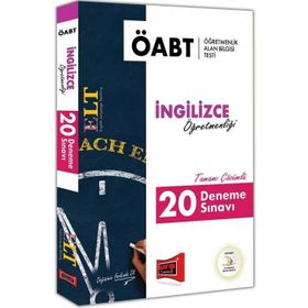 Yargı Yayınları ÖABT İngilizce Öğretmenliği Tamamı Çözümlü 20 Deneme Sınavı