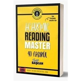Yargı Yayınları Tüm Akademik İngilizce Sınavları İçin Academic Reading Master 40 Fasikül