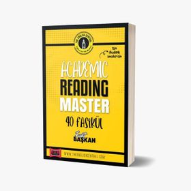 Yargı Yayınları Tüm Akademik İngilizce Sınavları İçin Academic Reading Master 40 Fasikül