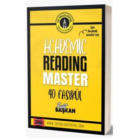Yargı Yayınları Tüm Akademik İngilizce Sınavları İçin Academic Reading Master 40 Fasikül