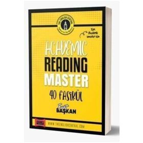 Yargı Yayınları Tüm Akademik İngilizce Sınavları İçin Academic Reading Master 40 Fasikül