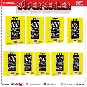 Yargı Yayınları - TYT 100 Soruda Ösym Tarzı Soru Bankası Seti 9 Kitap