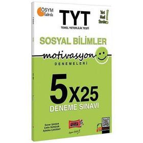 Yargı Yayınları TYT Motivasyon Sosyal Bilimler 5x25 Deneme Sınavı