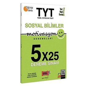 Yargı Yayınları TYT Motivasyon Sosyal Bilimler 5x25 Deneme Sınavı