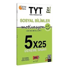 Yargı Yayınları TYT Motivasyon Sosyal Bilimler 5x25 Deneme Sınavı