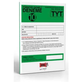 Yargı Yayınları TYT Türkiye Geneli Deneme Sınavı 10