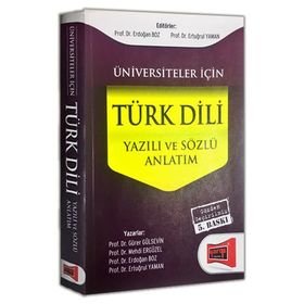Yargı Yayınları Üniversiteler İçin Türk Dili Yazılı ve Sözlü Anlatım