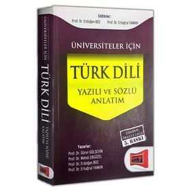 Yargı Yayınları Üniversiteler İçin Türk Dili Yazılı ve Sözlü Anlatım