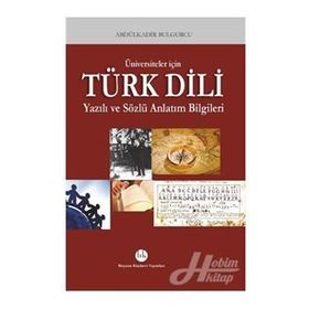 Yargı Yayınları Üniversiteler İçin Türk Dili Yazılı ve Sözlü Anlatım