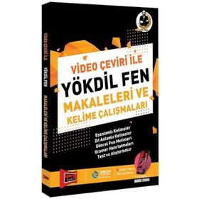 Yargı Yayınları Video Çeviri İle YÖKDİL FEN Makaleleri