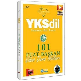 Yargı Yayınları YKSDİL Yabancı Dil Testi 101 Video Ders Notları