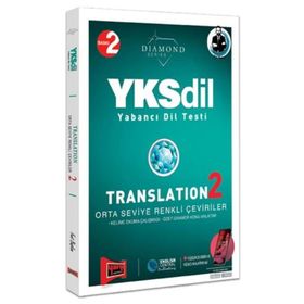 Yargı Yayınları YKSDİL Yabancı Dil Testi Translation 2 Orta Seviye Renkli Çeviriler