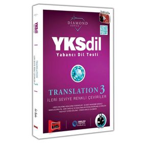Yargı Yayınları YKSDİL Yabancı Dil Testi Translation 3 İleri Seviye Renkli Çeviriler