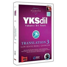 Yargı Yayınları YKSDİL Yabancı Dil Testi Translation 3 İleri Seviye Renkli Çeviriler