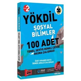Yargı Yayınları YÖKDİL Sosyal Bilimler 100 Adet Temel Seviye Renkli Çeviri Okuma Çalışması