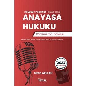 Yargıç Anayasa Hukuku Çözümlü Soru Bankası Yayınları