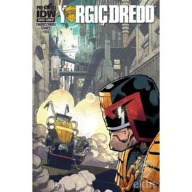 Yargıç Dredd Sayı 3 Kapak B-Çizgi Roman Dergisi - Duane Swierczynski