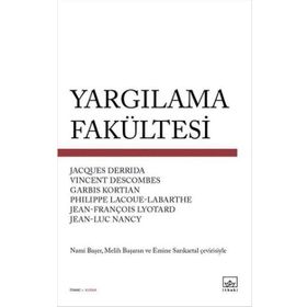 Yargılama Fakültesi - Jacques Derrida