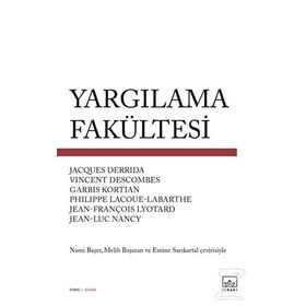 Yargılama Fakültesi - Jacques Derrida