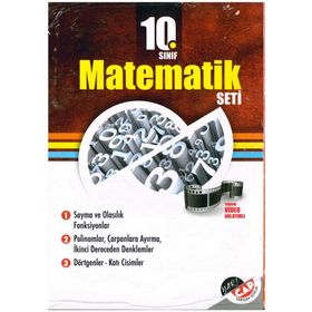 Yarı Çap Yayınları 10. Sınıf Matematik Seti