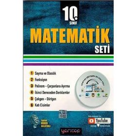 Yarı Çap Yayınları 10. Sınıf Matematik Seti