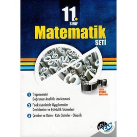 Yarı Çap Yayınları 11. Sınıf Matematik Seti