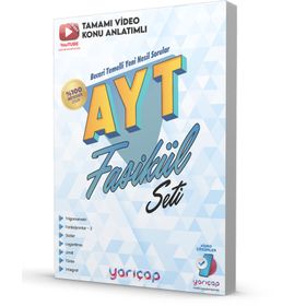 Yarı Çap Yayınları AYT Matematik Fasikül Seti