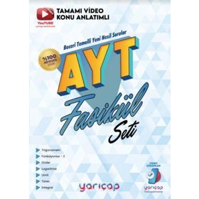 Yarı Çap Yayınları AYT Matematik Fasikül Seti