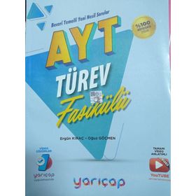 Yarı Çap Yayınları Ayt Türev Fasikülleri