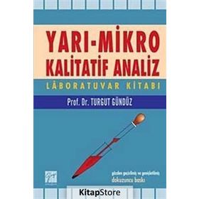 YARI MIKRO KALITATIF ANALIZ LABARATUAR KİTABI - TURGUT GÜNDÜZ