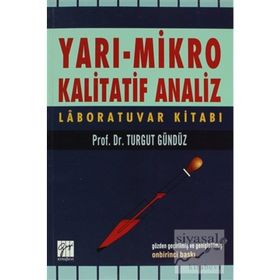 YARI MIKRO KALITATIF ANALIZ LABARATUAR KİTABI - TURGUT GÜNDÜZ