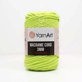 Yarnart 3 mm 801 250 gr Macrame Cord El Örgü İpi