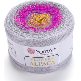 Yarnart 415Flowers Alpaca Ebruli El Örgü İpi
