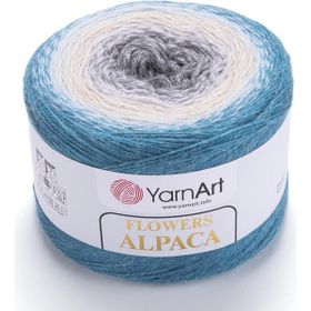 Yarnart 417 Flowers Alpaca Ebruli El Örgü İpi