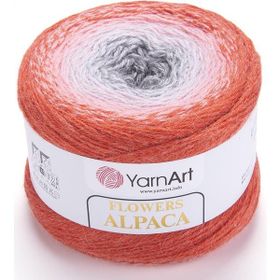 Yarnart 421 Flowers Alpaca Ebruli El Örgü İpi