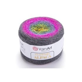 Yarnart 423 Flowers Alpaca Ebruli El Örgü İpi